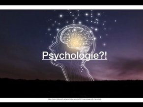 Informationen zum Fach Psychologie